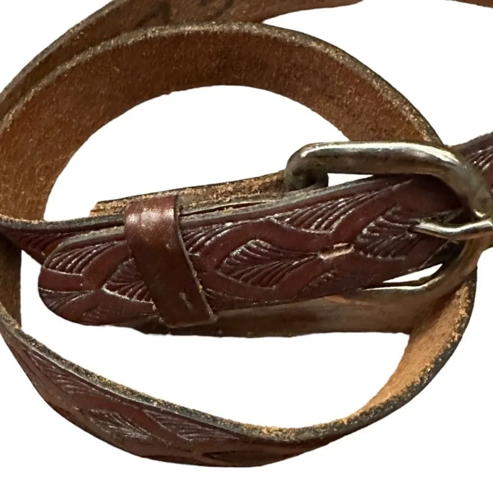 Vintage Chambers Leather‎ Belt